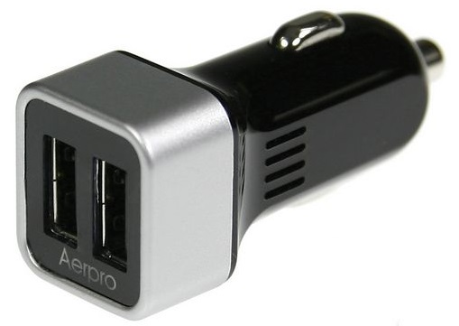 2 x USB Car Charger 2.4 Amp With Smart IC