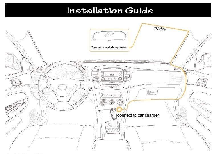 Car Dashcam Installation Guide