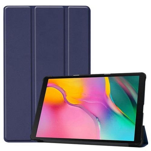 Galaxy Tab A 10.1 (2019) Multi-fold Leather Case And Stand Navy