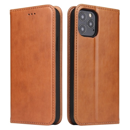 iPhone 12 Mini Wallet Case Brown