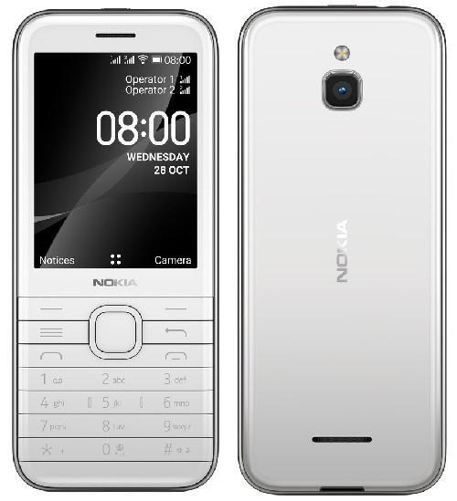 Nokia 8000 4G Phones And Accessories