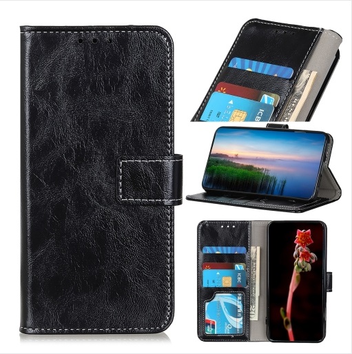 Oppo Find X3 Pro Wallet Case Black
