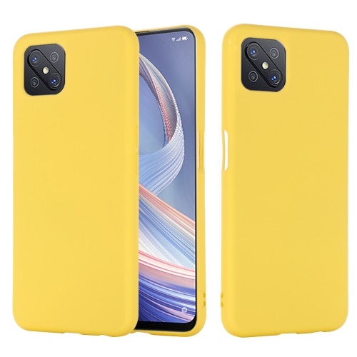 Oppo Reno4 Z 5G Silicon Case Yellow