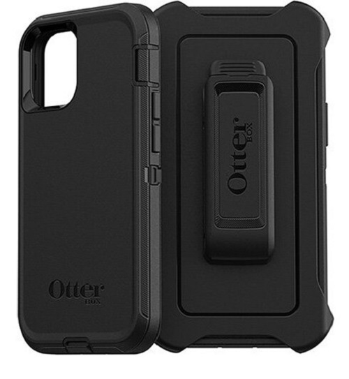 Otterbox Defender Case For iPhone 12 / iPhone 12 Pro Black