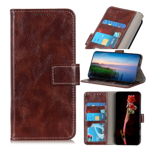 Samsung Galaxy A52 5G And 4G PU Leather Case Brown