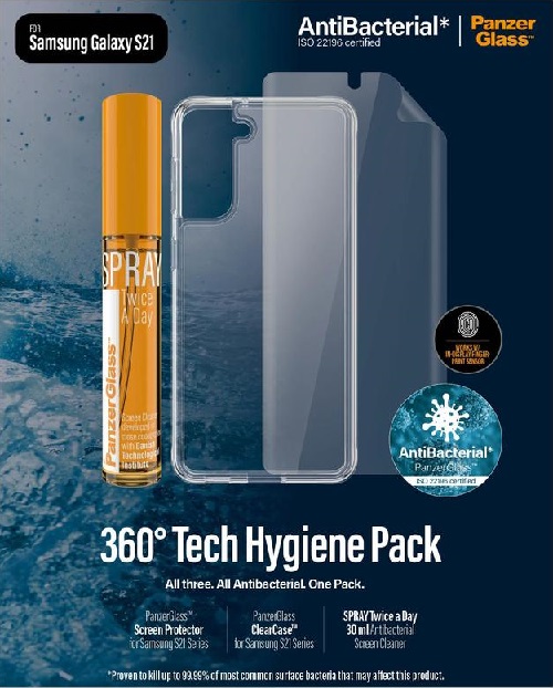 PanzerGlass Hygiene Pack For Samsung Galaxy S21