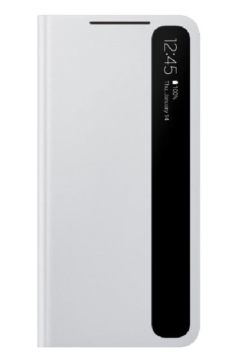 Samsung Galaxy S21 Smart Clear View Cover Light Grey