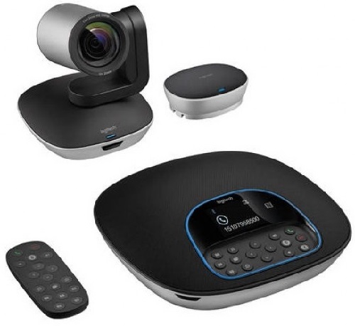 Logitech MeetUp 4K Conferencecam Conferencing Camera System For Small Meeting Rooms